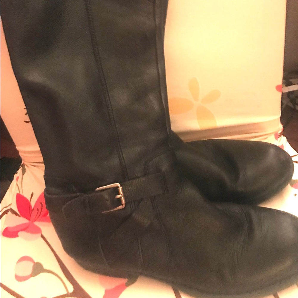 💥💥💥SOLD💥💥💥Franco Sarto Faux Leather Knee-high Boots 9